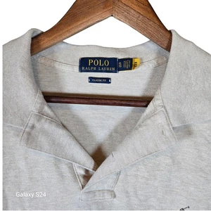Polo Ralph Lauren Classic Fit Mens Beige Heathered Short Sleeve Polo Shirt XL - Picture 1 of 7
