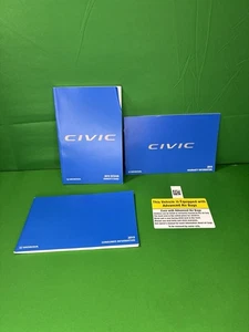 2019 Honda Civic Sedan Owners Manual Guide Book Set W/ CASE OEM - Picture 1 of 11