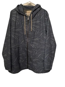 Weatherproof Vintage Rain Jacket Womens XXL Blue Inner Lined Hooded Softshell - Picture 1 of 15