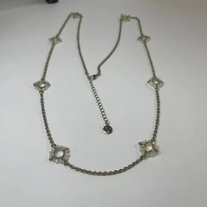 Talbots Halskette signiert Modeschmuck lang goldfarben Kettenglied Klassiker *defekt - Bild 1 von 9