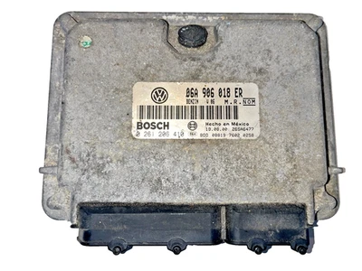 2000-2001 Volkswagen Beetle 2.0L ECU/ECM 06A906018ER (com transmissão MNL) VDUB - Imagem 1 de 4