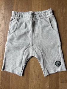 Tiny Whales Boys Stay Rad Blue Fleece Shorts Sz 5 - Picture 1 of 5
