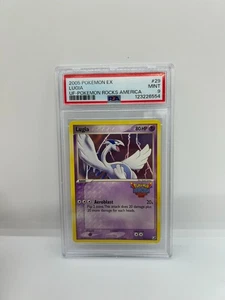2005 POKEMON EX LUGIA POKEMON ROCKS AMERICA 29  PSA 5 - Picture 1 of 1