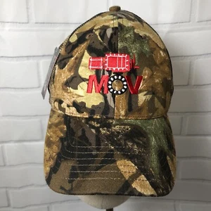 New Camouflage Cap Hat MOV Controls Mesh Adjustable Flex Strap Trucker Baseball  - Picture 1 of 5