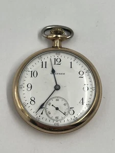 1908 Waltham Grade 620 Size 16s 15 Jewel Pocket Watch Statue Of Liberty Dueber - Picture 1 of 12