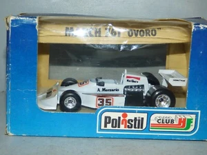 Polistil escala 1:32 marzo 761 Fórmula 1 Ovoro A. Mezario Nº35 blanco Nº FK14 - Imagen 1 de 2