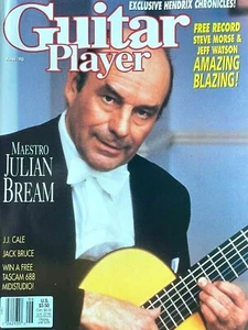 Guitar Player Magazine June 1990 Julian Bream Hendrix Chronicles J.J. Cale NEW! - Imagen 1 de 1