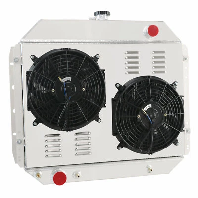 3-Row Radiator&Shroud Fan Relay For 1966-79 Ford F-100/F-150/F-250/F-350 Pickup Foto 1 de 4