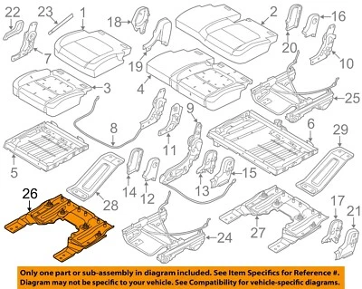 FORD OEM 13-19 Police Interceptor Utility-Support Bracket DB5Z78600A16B - Image 1 of 2