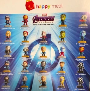 Pick Ur Favorite McDonald's 2019 Marvel Avengers Endgame Happy Meal Toys New - Picture 1 of 60