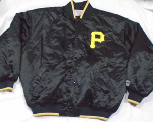 Chaqueta de satén vintage Diamond Collection Starter Pittsburgh Pirates MLB talla 2XL - Imagen 1 de 4
