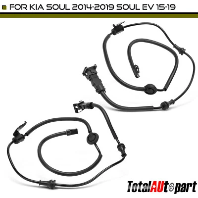 Arnés de cableado con sensor de velocidad de rueda ABS de 2 piezas para Kia Soul 2014 2015-2019 lateral trasero Foto 1 de 4