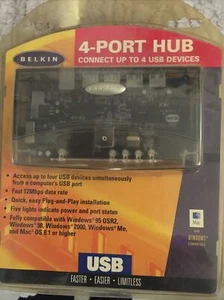 Belkin 4 Port USB HUB with AC Adaptor - Picture 1 of 2
