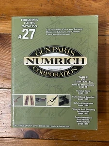 Numrich Gun Parts Corp #27 Firearms Parts Catalog Reference Guide - Picture 1 of 5