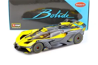 1:18 Bburago Bugatti Bolide 2020 Giallo/Grigio - Immagine 1 di 4