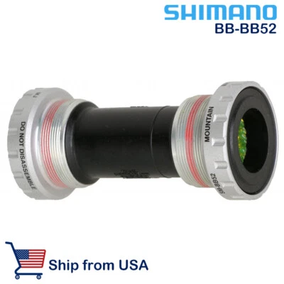 Shimano SM BB52 Deore Alivio Hollowtech II 68/73mm Bottom Bracket SM-BB52 - Image 1 of 4