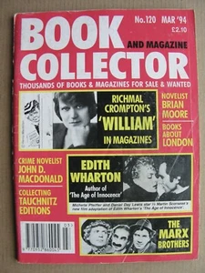 BOOK & MAGAZINE COLLECTOR Mar 1994 No 120 Marx Brothers Richmal Crompton Wharton - Picture 1 of 7