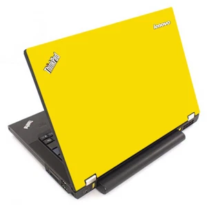 YELLOW Vinyl Lid Skin Cover Decal fits IBM Lenovo ThinkPad T440P Laptop - Picture 1 of 1