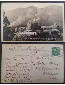 1923 Canada Postcard-CPR Hotel ties 2c stamp cd Winnipeg-Wollaston - Picture 1 of 3
