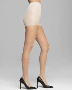 Calvin Klein Women's Silken Sheer Tights Control top , Color Natural , Size 3 - Picture 1 of 3