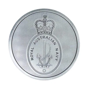 Pewter Military Coaster Royal Australian Navy RAN - Picture 1 of 1