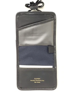 Vintage ExxonMobil Dokument Ticket Halter auf Schlüsselband - nie benutzt - kostenloser Versand - Bild 1 von 4