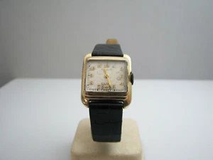 b596 Vintage Unisex Gold Filled Wittnauer Wristwatch - Picture 1 of 6