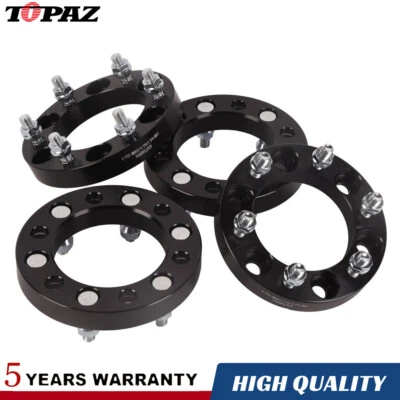 25mm 6 Stud 6x139.7 M12x1.5 Wheel Spacers For Toyota Hilux Pajero Triton Ranger - image 1 of 4