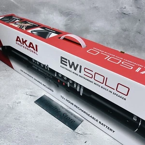 AKAI Professional EWI Solo Black Digital Wind Instrument Synthesizer  Japan New - Picture 1 of 22