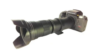 LENTE ZOOM SUPER TELEOBJETIVO PENTAX K DSLR Fit 420-800mm para CÁMARAS PENTAX K - Imagen 1 de 12