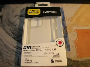 Otter Box Symmetry Drop+ Estuche Transparente para Samsung Galaxy S21 FE 5G (nuevo) - Imagen 1 de 2