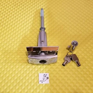DIXIE NARCO 276,368, 501T SODA VENDING MACHINE T-HANDLE ASSEMBLY w / LOCK & KEYS - Picture 1 of 3