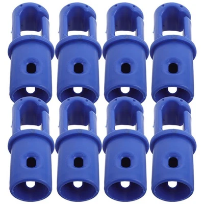  8 pezzi di coperture per aste di trampolino per bambini, tappi per pali di - Image 1 of 4