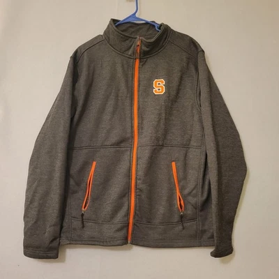 Colosseum Hoodie Men's Gray/Orange Syracuse Sweatshirt Size XL - Image 1 of 4