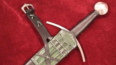 The Solingen ⭐ Espada de Linha do Museu Albion com Bainha Personalizada ⭐ Frete Grátis! - Imagem 1 de 4