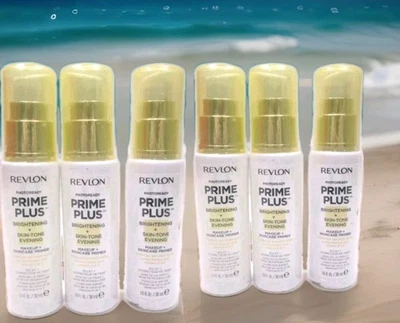 6 X REVLON PHOTOREADY PRIMER PLUS BRIGHTENING FACE MAKEUP  SEALED  - Image 1 of 2