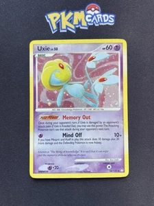 Pokemon Juego de Cartas Coleccionables Uxie Mysterious Treasures 18/123 Remolino Holo Raro MP. - Imagen 1 de 5