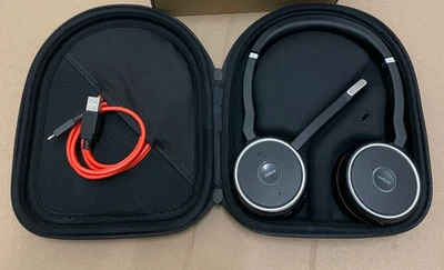 Jabra Evolve 75 MS Bluetooth Headset - Schwarz - Bild 1 von 2