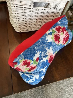 Almohada de cuello hecha a mano de 3 lados con forma de hueso de perro, lavable Foto 1 de 3