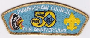 CSP - PIANKESHAW COUNCIL - S-3 - MERGED IN 1991 - CUB 50TH ANNIV. - 1980 - Picture 1 of 1