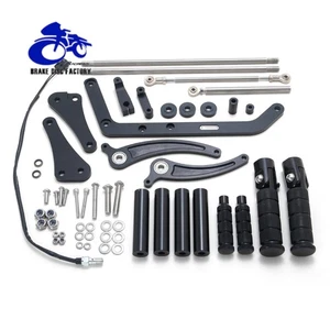 Billet 7" Forward Controls Footpegs Extension For Honda CMX300 Rebel 300 17-23 - Picture 1 of 10