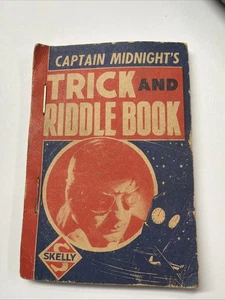 Vintage Captain Midnights Trick and Riddle Book Lafayette County Cooperative Oil - Bild 1 von 7