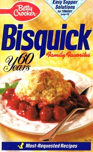 Betty Crocker Bisquick Familie Favoriten meistgesuchte Rezepte #62 1991 60 Jahre - Bild 1 von 5
