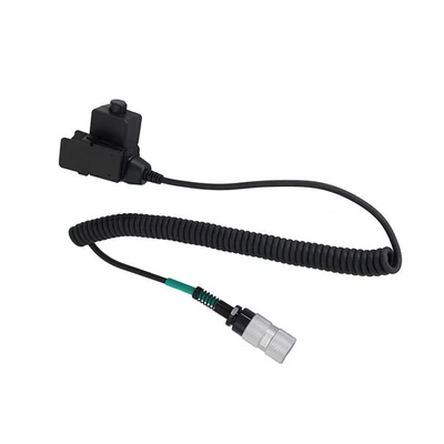 U94 PTT Headset Adapter Cable Plug Accessories For PRC-152 PRC-148 Radio - Image 1 of 4