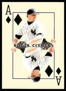 2000 Pacific Invincible Diamond Aces Roger Clemens New York Yankees #13 . - Picture 1 of 2
