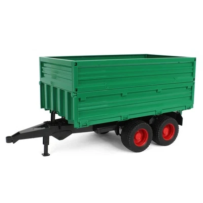 1/16 Green Welger Tandem Axle Trailer by Bruder 2010 - Image 1 of 4