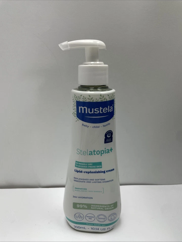 Mustela Stelatopia + Crema reponedora de lípidos para bebé 10,14 oz Foto 1 de 1