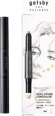 Mandom [ gatsby THE DESIGNER : Dual Cover Concealer series 2.3g ] 2 in 1 type - Image 1 of 4