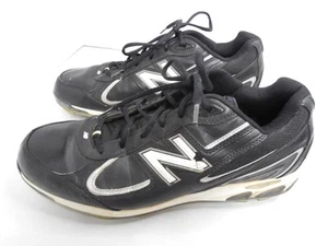 New Balance MB823LK Baseball Cleat Black Size US Men's 12.5 Molded Cleat - Picture 1 of 16