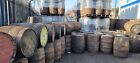 Recycled Solid Oak Barrel Whisky & Beer Keg For Outdoor Garden 40 Gallon 1Pc